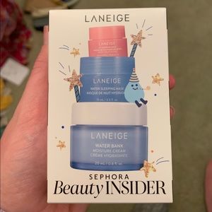 Laneige Moisturizer and Face and Lip Hydrating Sleeping Masks